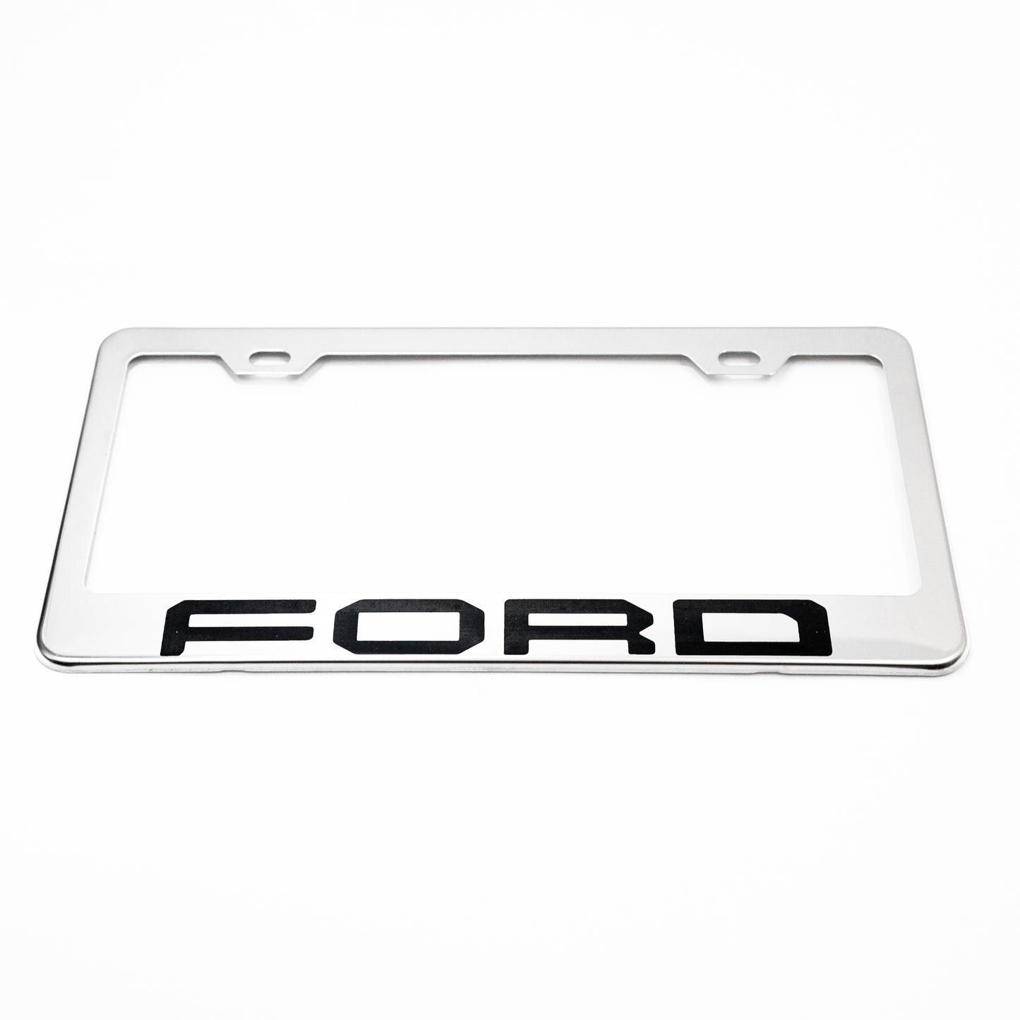 Stainless Steel License Plate Frame Holder Fits For FORD