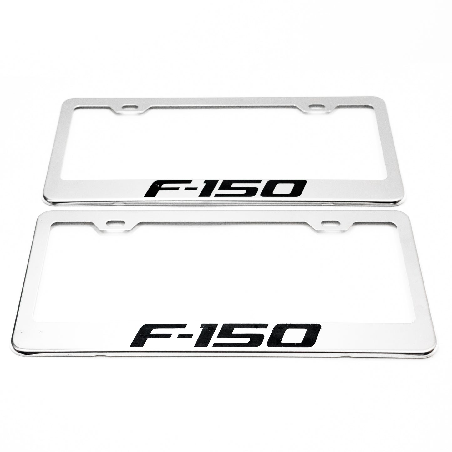 Stainless Steel License Plate Frame Holder Fits For FORD F-150