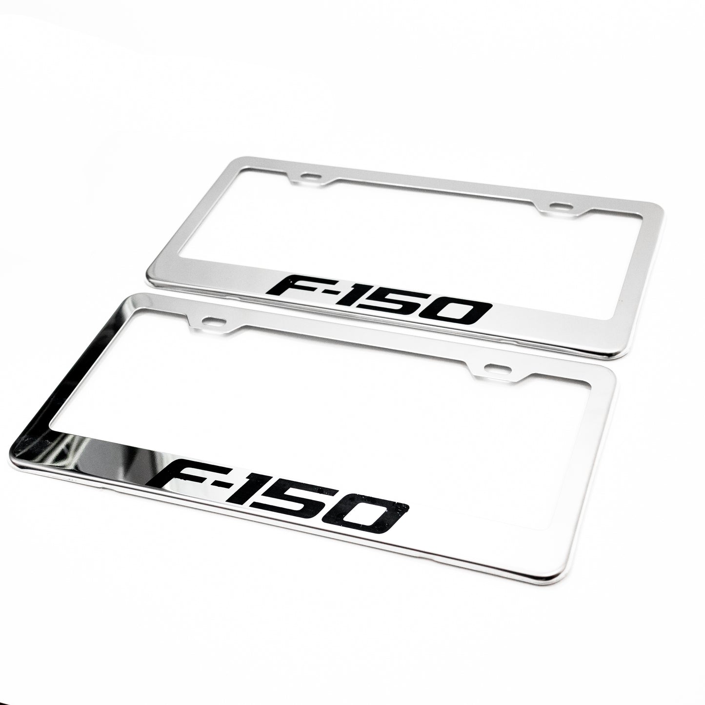 Stainless Steel License Plate Frame Holder Fits For FORD F-150