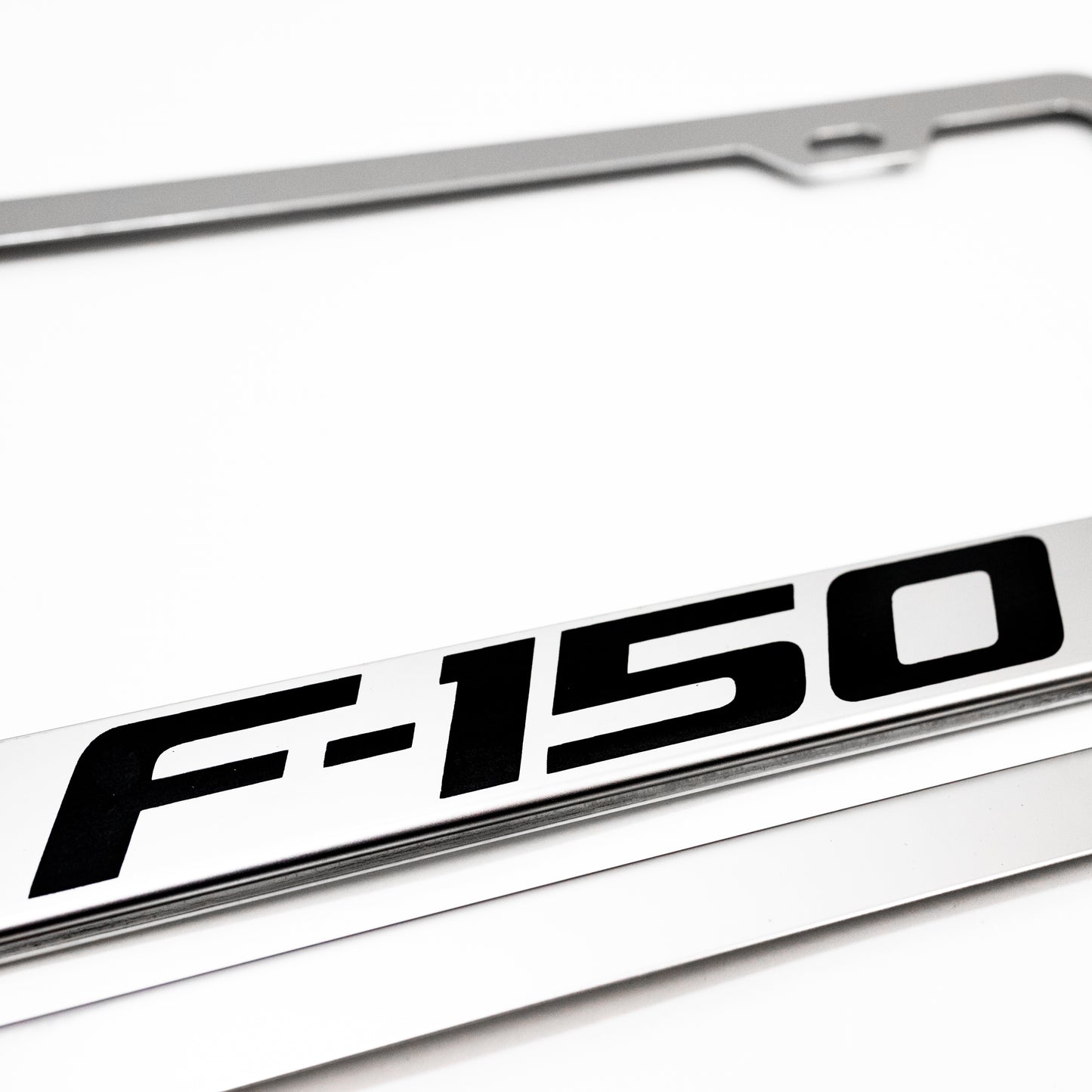 Stainless Steel License Plate Frame Holder Fits For FORD F-150