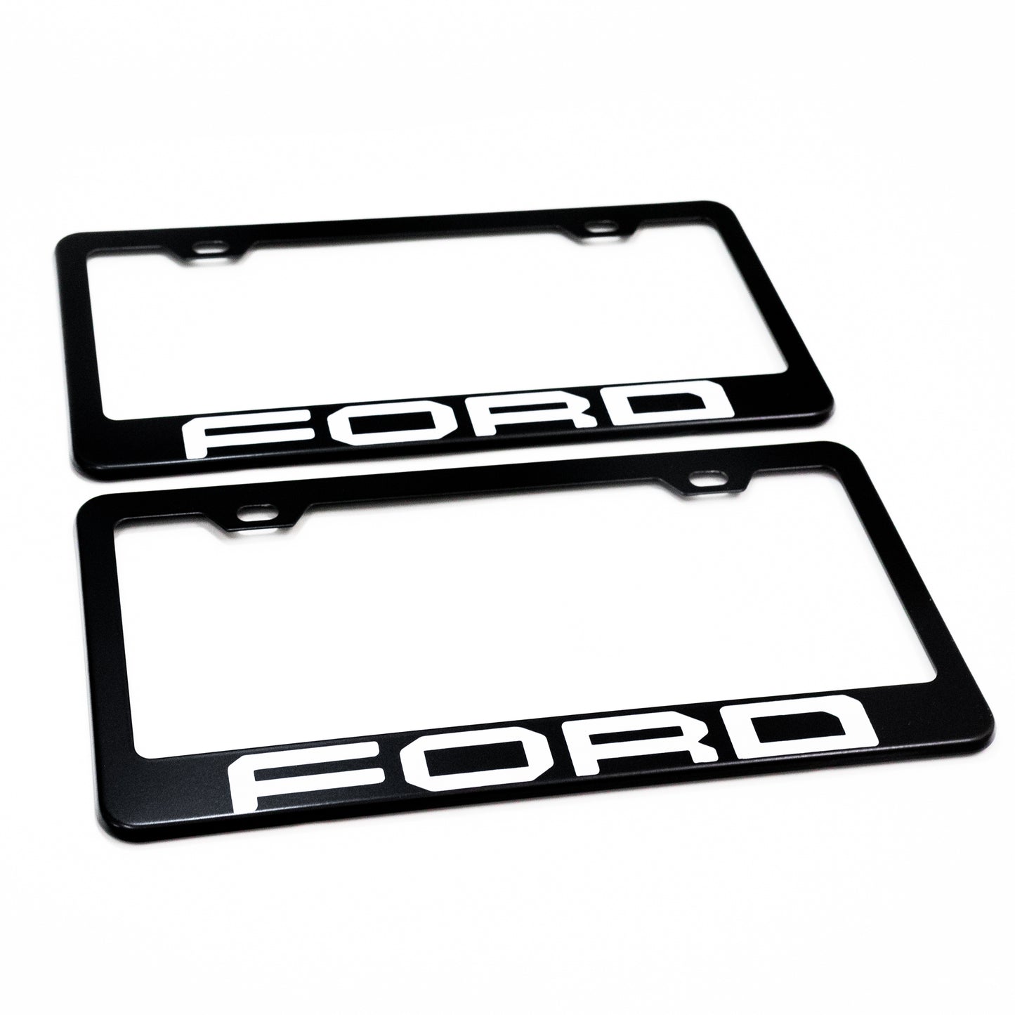 Stainless Steel License Plate Frame Holder Fits For FORD