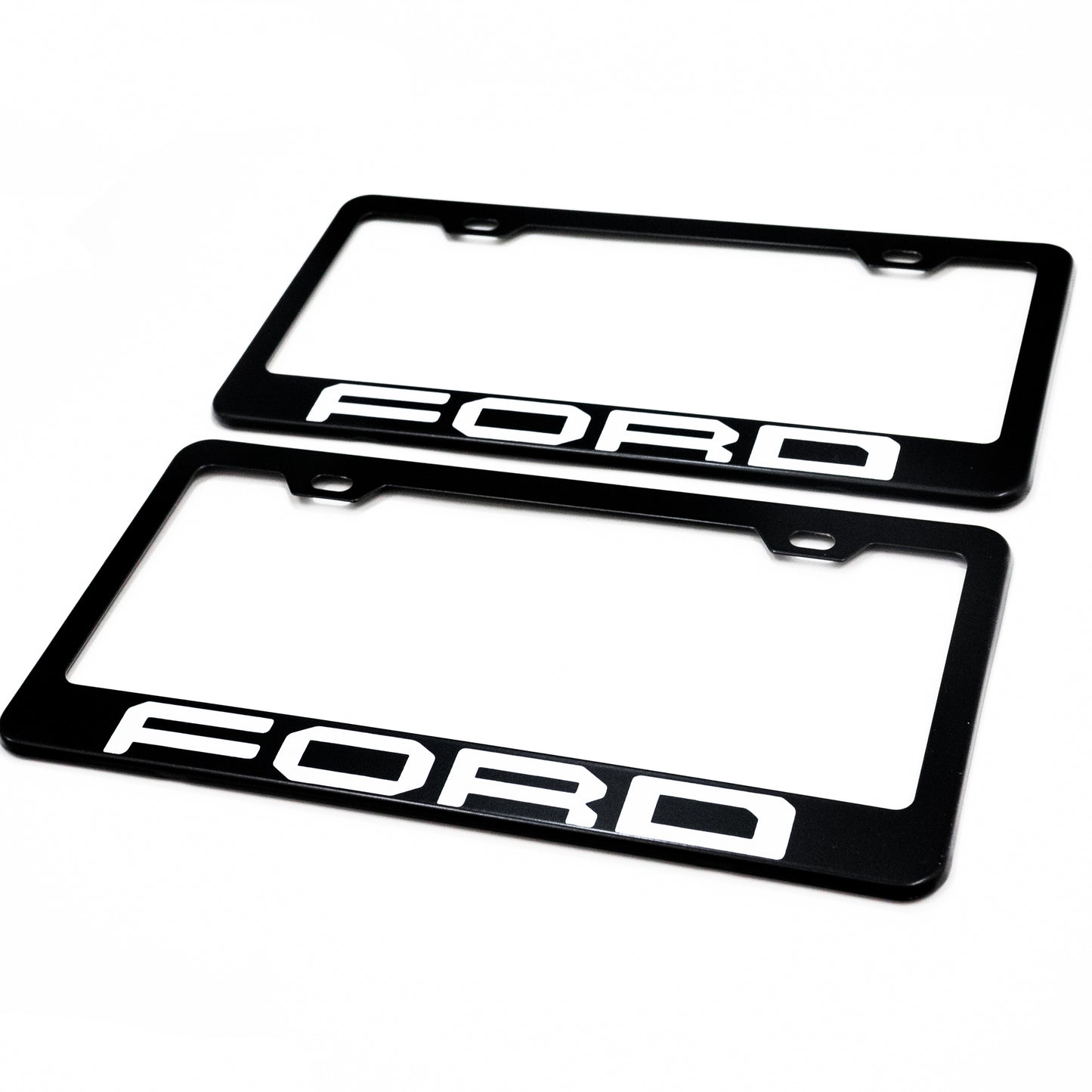 Stainless Steel License Plate Frame Holder Fits For FORD