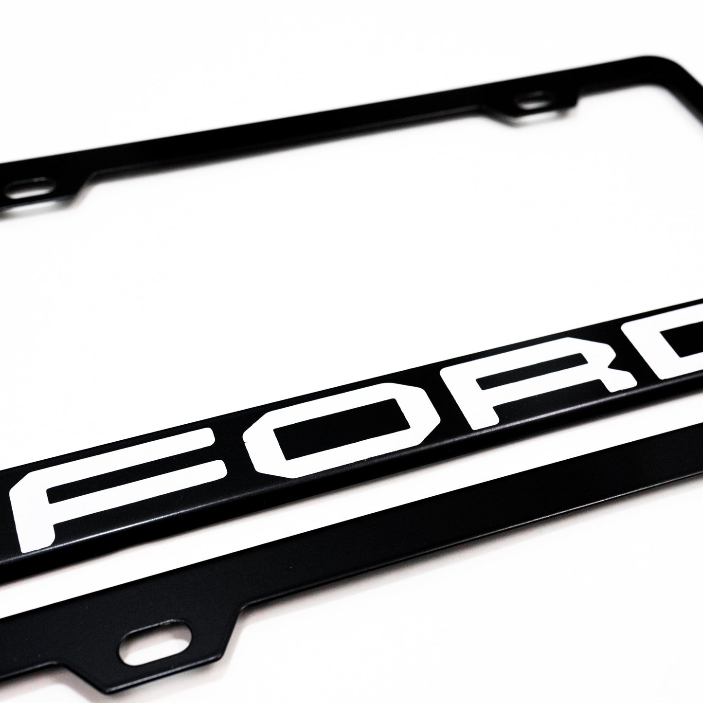Stainless Steel License Plate Frame Holder Fits For FORD