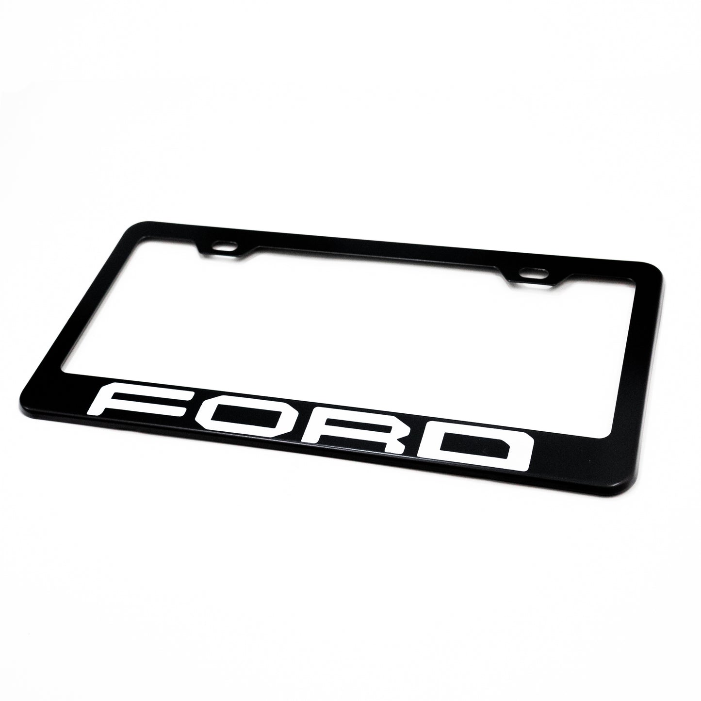 Stainless Steel License Plate Frame Holder Fits For FORD