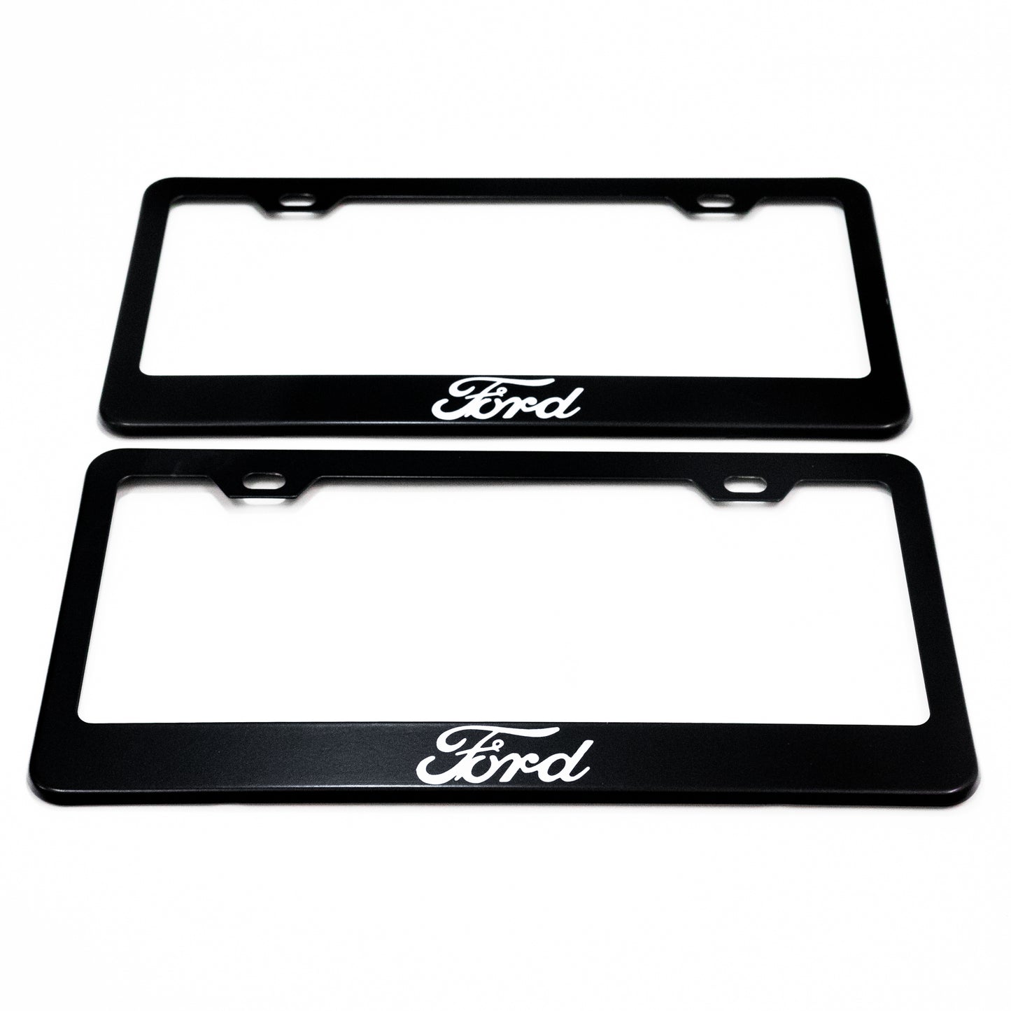 Stainless Steel License Plate Frame Holder Fits For FORD