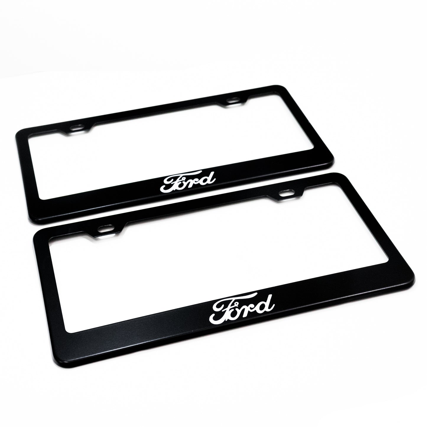 Stainless Steel License Plate Frame Holder Fits For FORD