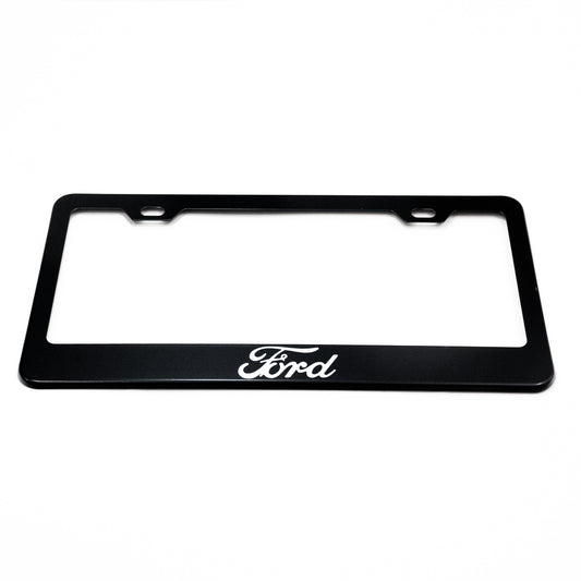 Stainless Steel License Plate Frame Holder Fits For FORD