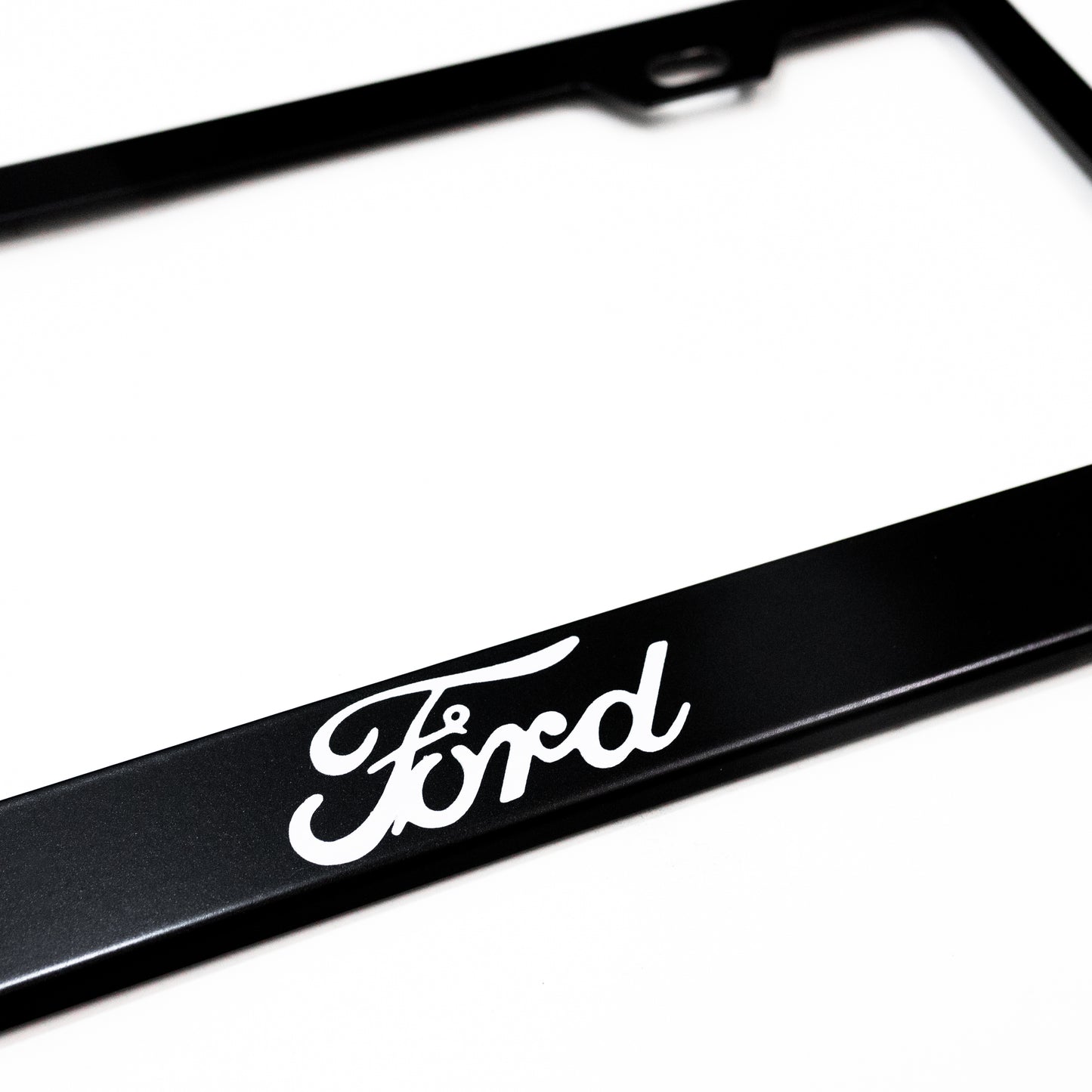 Stainless Steel License Plate Frame Holder Fits For FORD