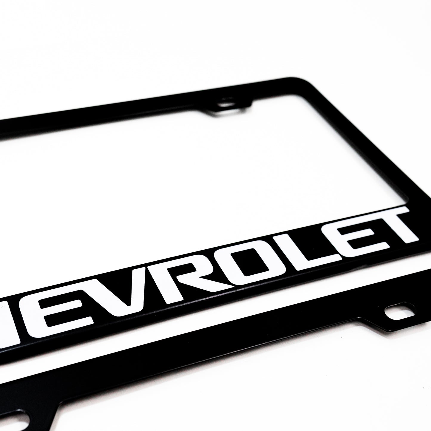 Stainless Steel License Plate Frame Holder Fits For CHEVROLET