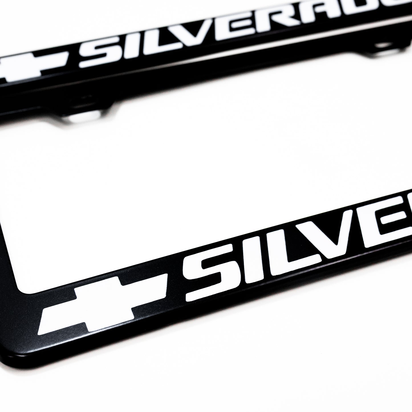 Stainless Steel License Plate Frame Holder Fits For CHEVROLET SILVERADO