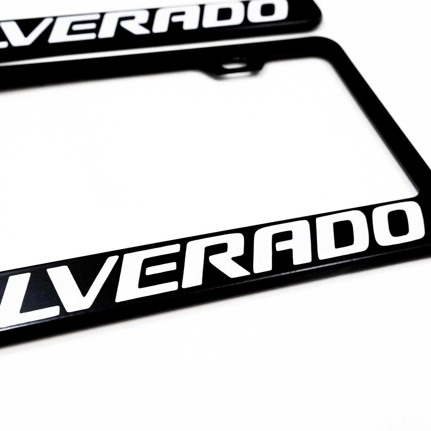 Stainless Steel License Plate Frame Holder Fits For CHEVROLET SILVERADO