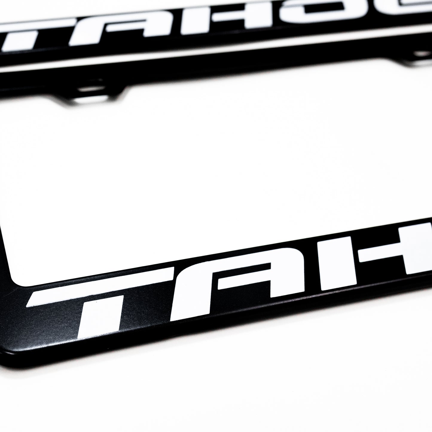 Stainless Steel License Plate Frame Holder Fits For CHEVROLET TAHOE