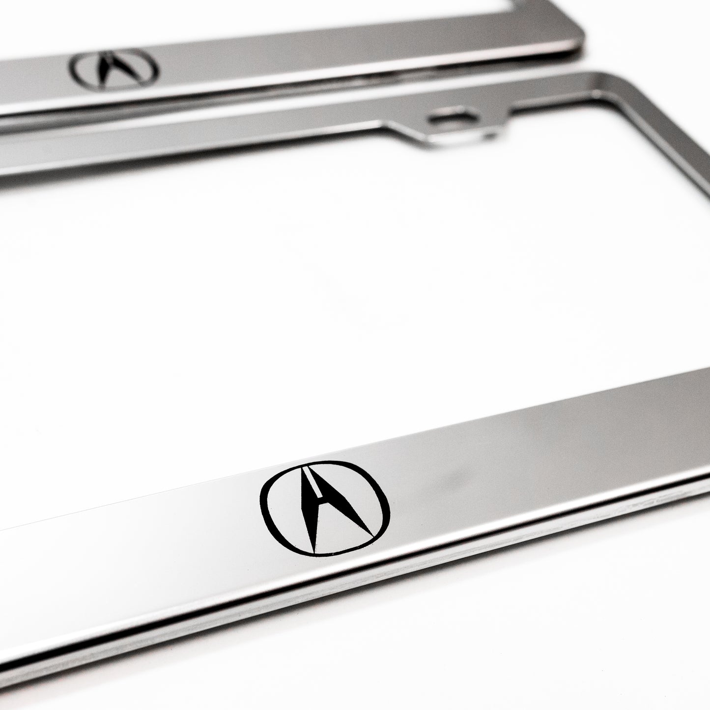 Stainless Steel License Plate Frame Holder Fits For ACURA