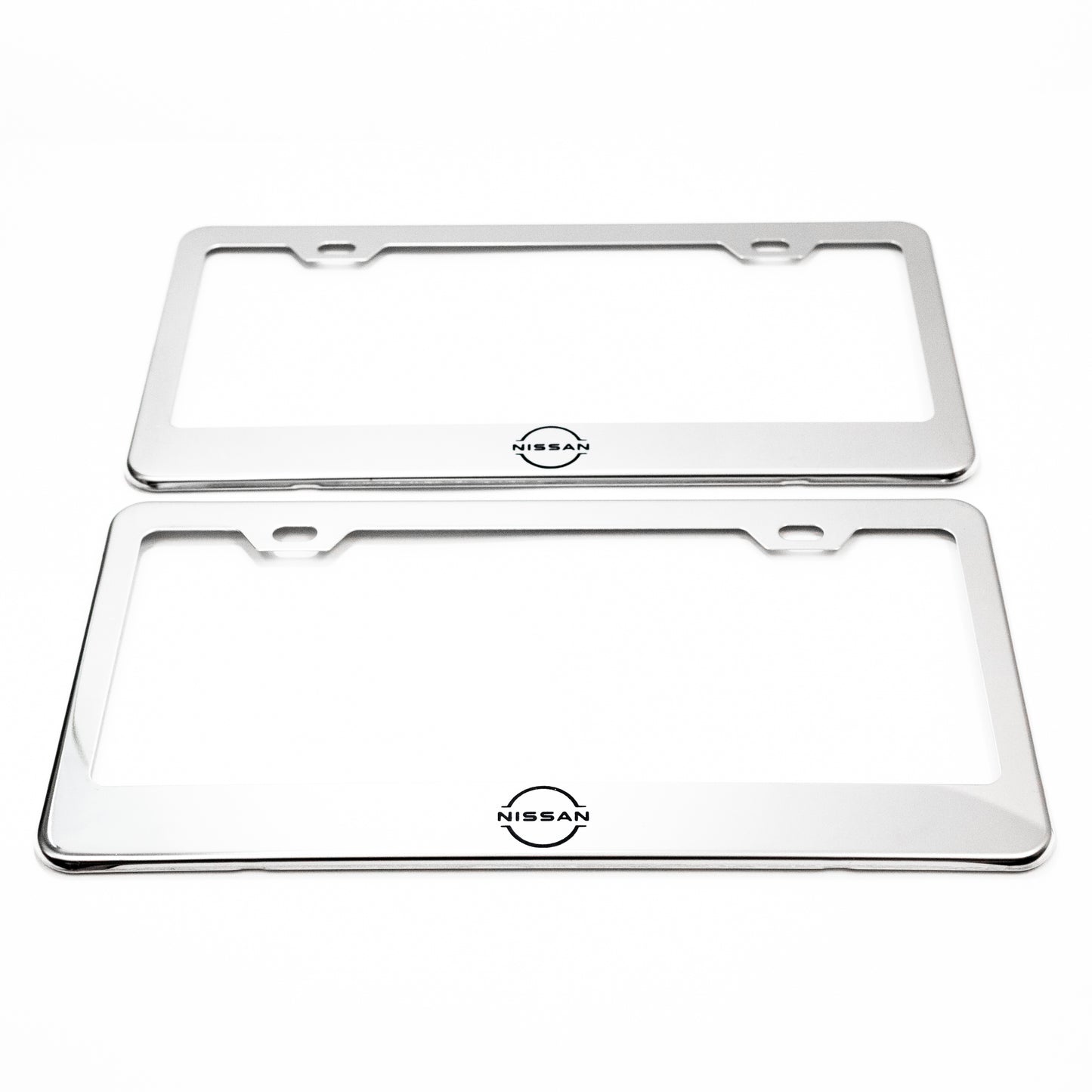 Stainless Steel License Plate Frame Holder Fits For NISSAN