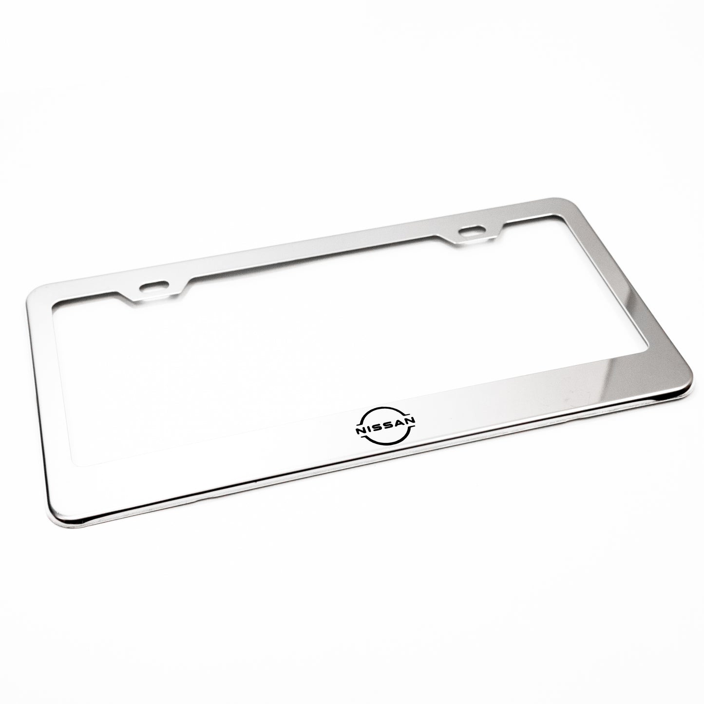 Stainless Steel License Plate Frame Holder Fits For NISSAN