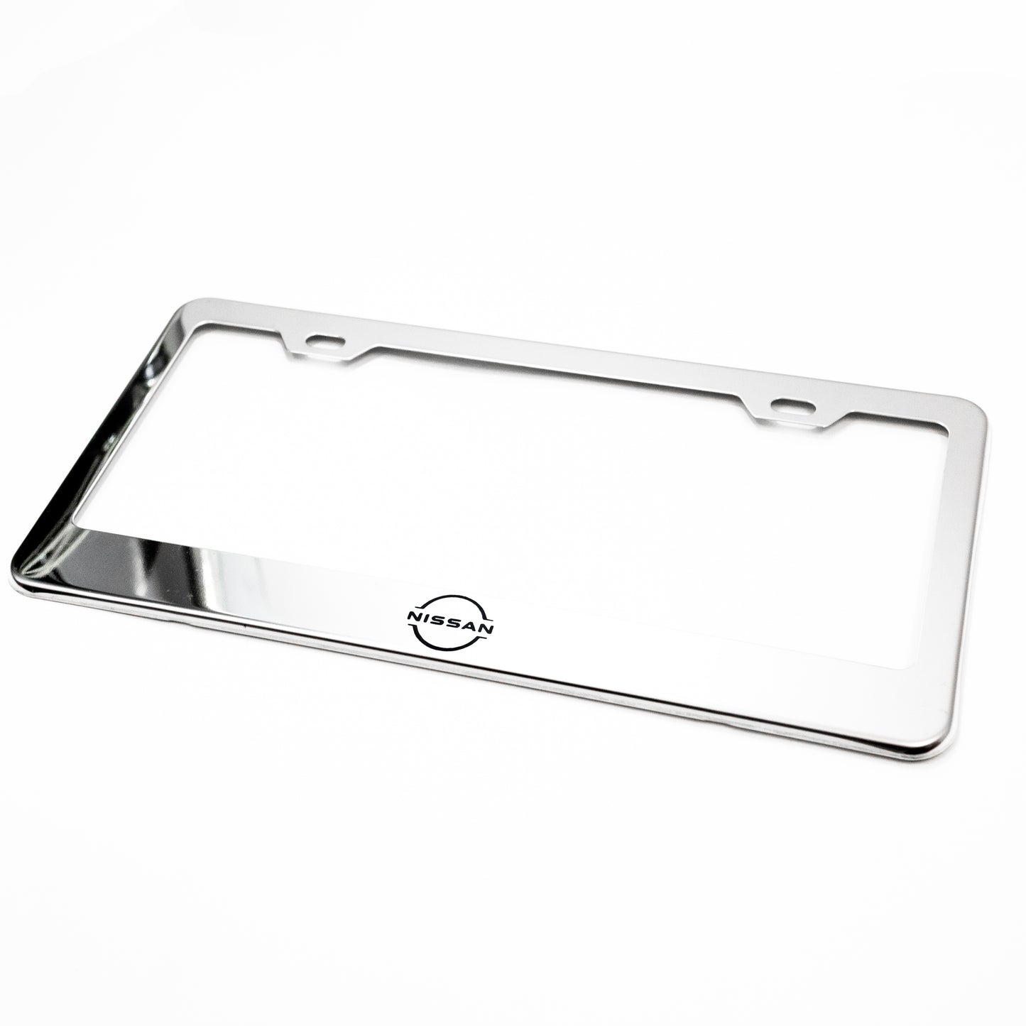 Stainless Steel License Plate Frame Holder Fits For NISSAN