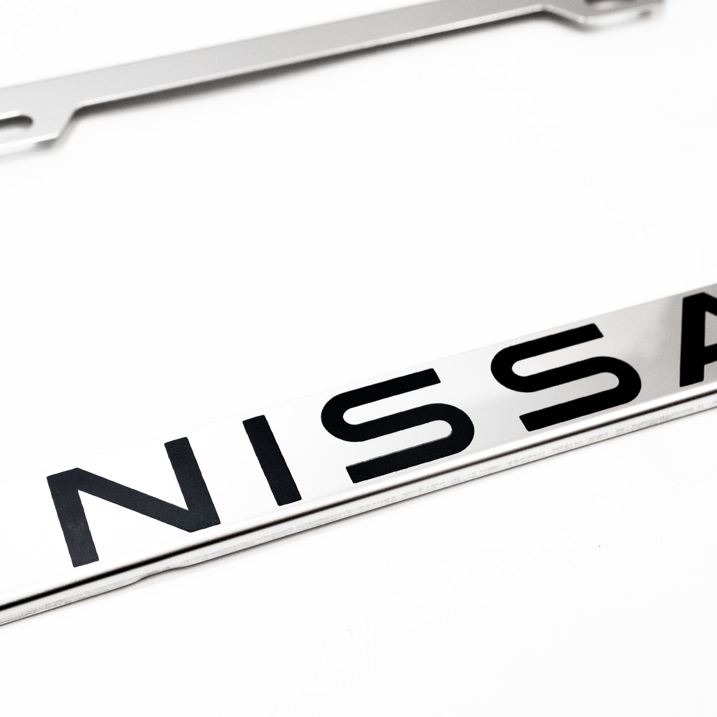 Stainless Steel License Plate Frame Holder Fits For NISSAN