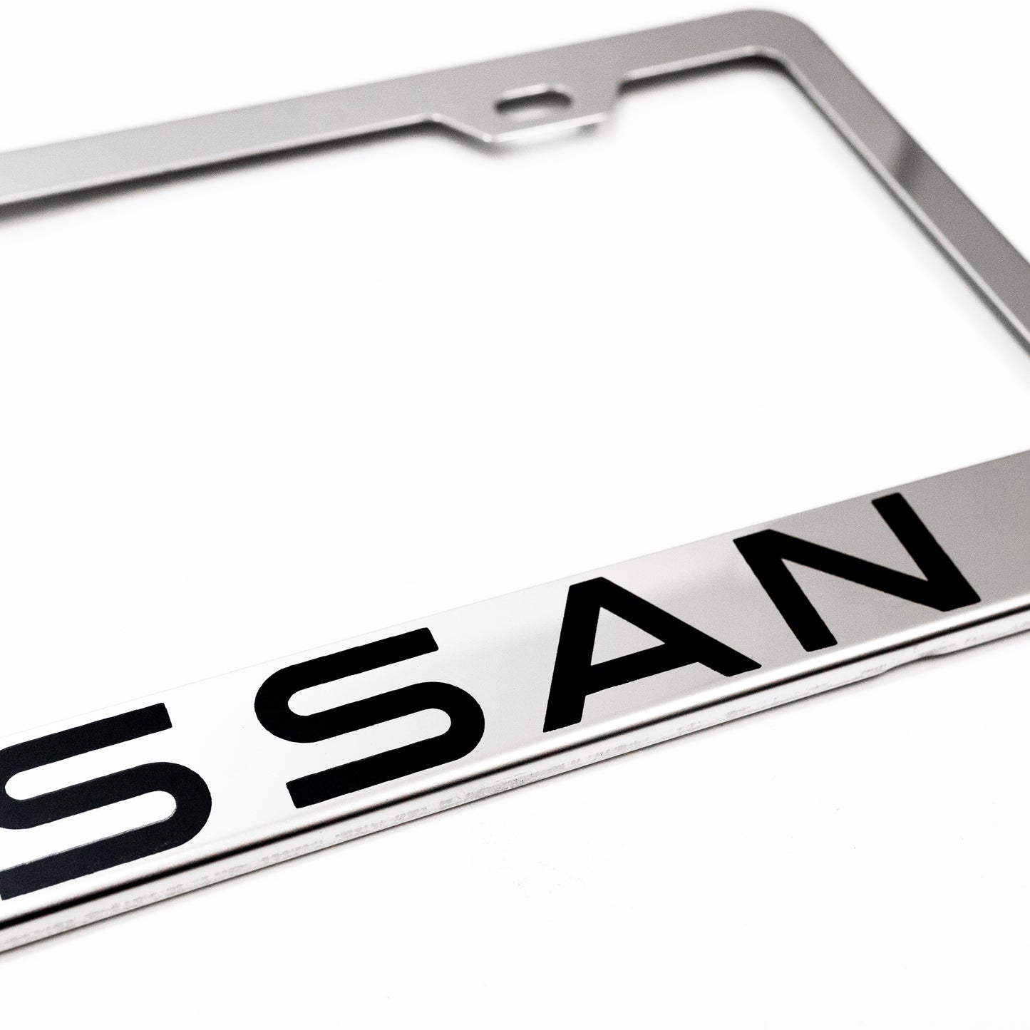 Stainless Steel License Plate Frame Holder Fits For NISSAN