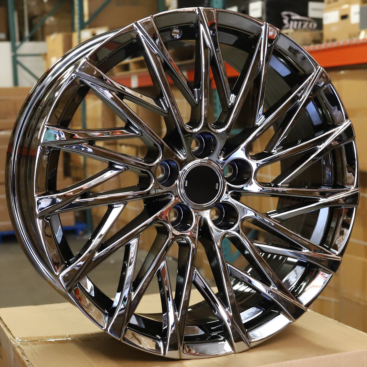 LX05 | Luxury LM Style Wheels | Black Chrome