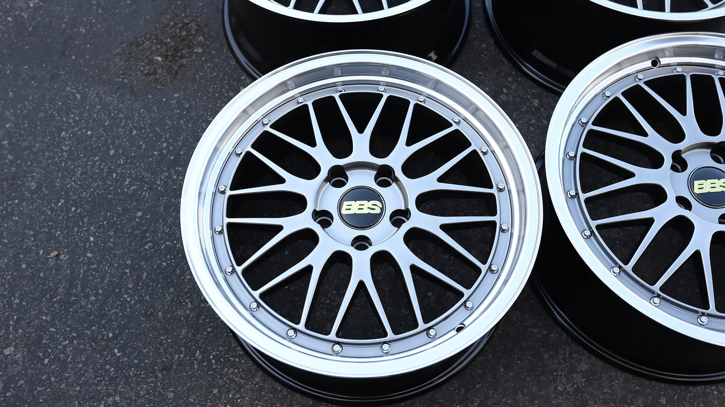 NEW SET 18" BBS LM STYLE WHEELS 18X8 +33 18X9 +30 (5X120) CB: 72.6 BMW 335i 2009
