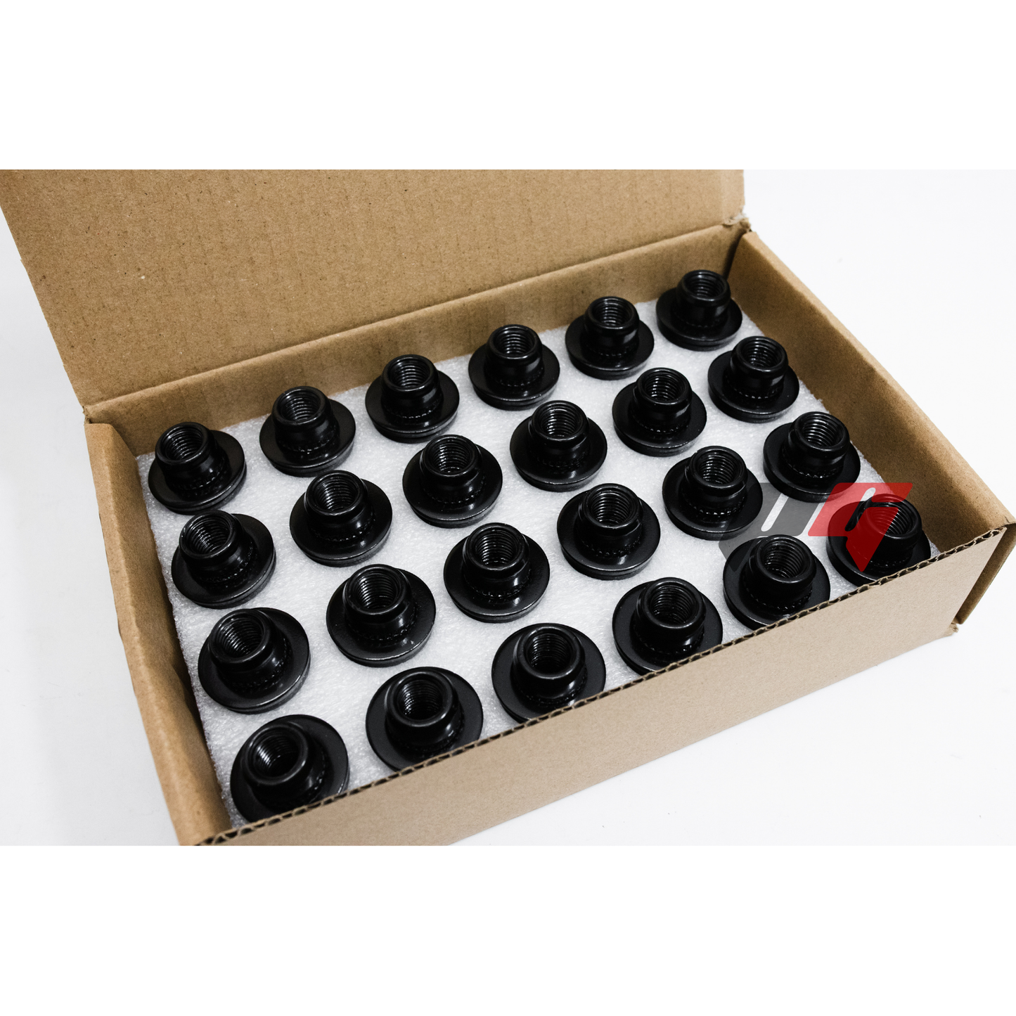 24pcs Black 12x1.5 Factory TRD Style Wheel Lug Nuts for Lexus, Scion, Toyota