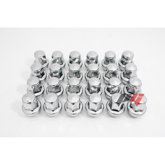 24pcs Chrome M14x1.5 Replacement Wheel Lug Nuts for 2015-2020 FORD F-150