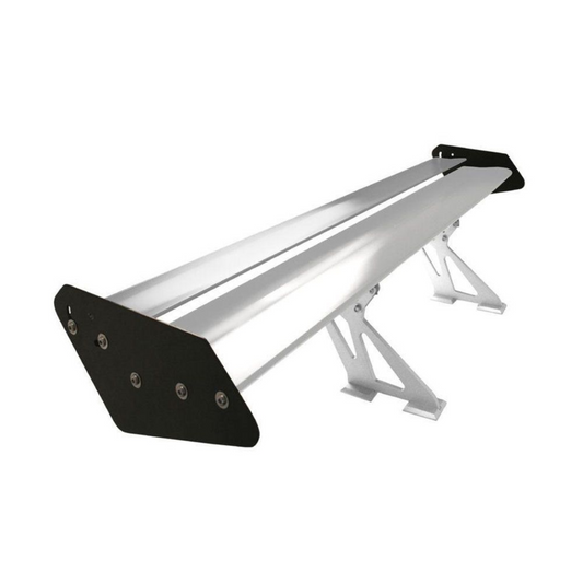 Megan Racing Aluminum GT Spoiler Silver & Black - MR-AS-GT56