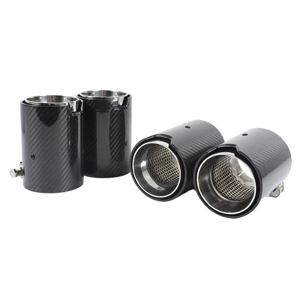 Mastermind Racing BMW F8X M2/M3/M4 Carbon Fiber & Stainless Steel Exhaust Tip Set (2015-2021)