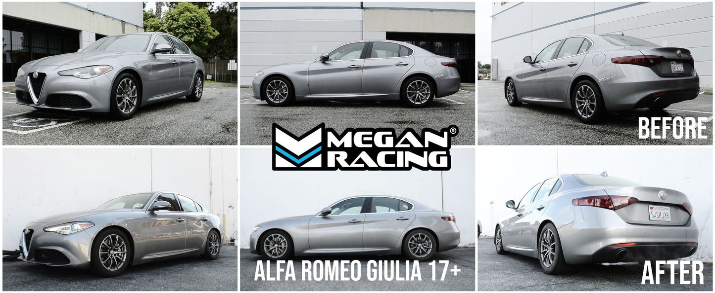 Megan Racing Lowering Springs for 2017+ Alfa Romeo Giulia (EXC Quadrifoglio)