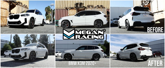 Megan Racing Lowering Springs for 19-24 X3 M (F97) / 19+ X4 M (F98) M Sport / M Competition