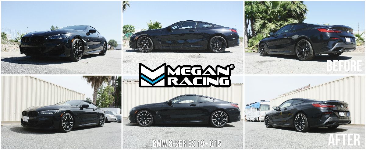 Megan Racing Lowering Springs for 2019+ BMW 8-Series (Coupe G15/Gran Coupe G16, EXC Vert)