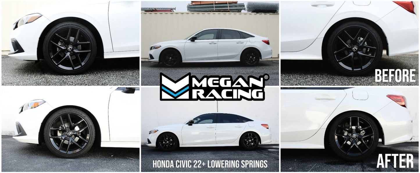 Megan Racing Lowering Springs for 2022+ Honda Civic (Exc Type-R) FE/FL