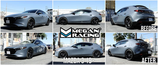 Megan Racing Lowering Springs for 2019+ Mazda 3 Hatchback FWD (BP)