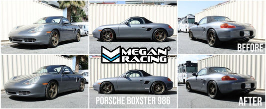 Megan Racing Lowering Springs for 1997-2004 Porsche Boxster 986