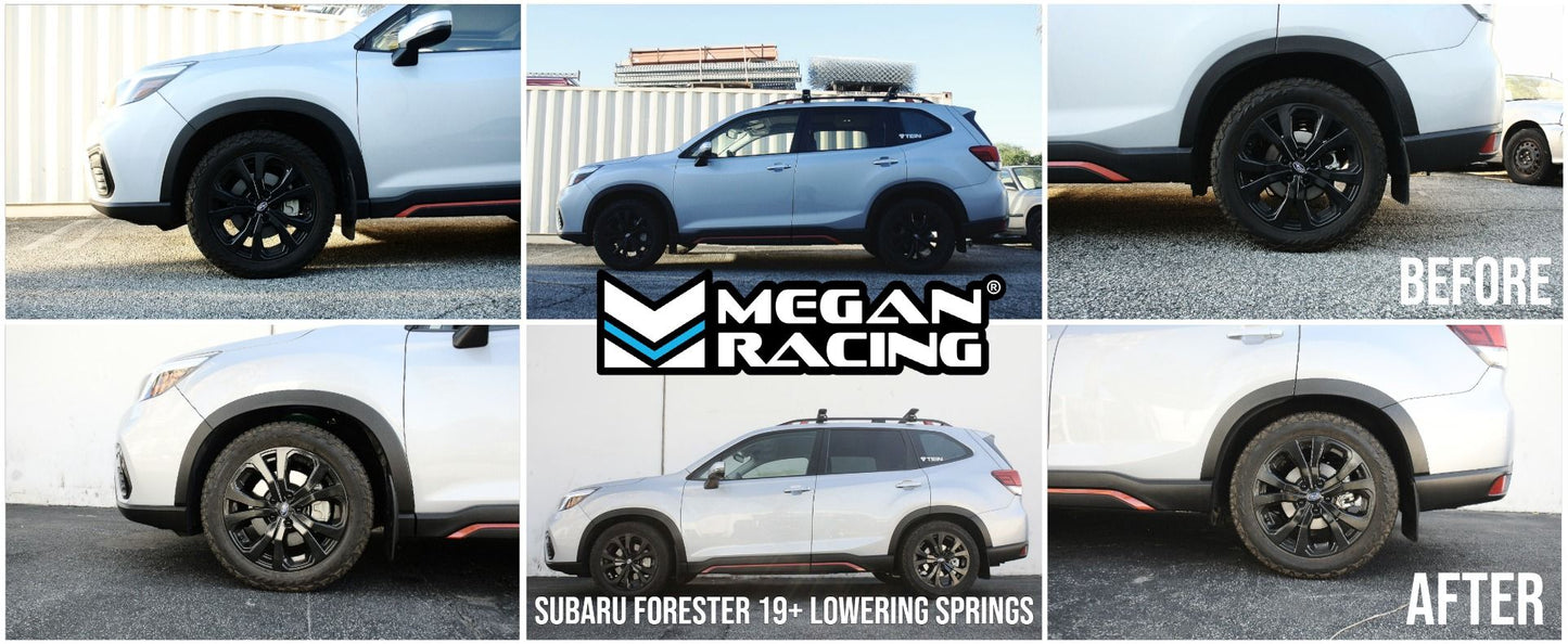 Megan Racing Lowering Springs for 2019-2025 Subaru Forester (Exc Wilderness)