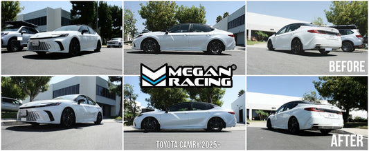 Megan Racing Lowering Springs for 2025+ Toyota Camry