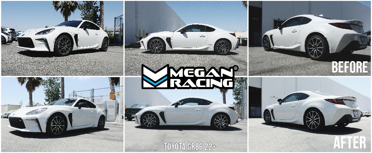 Megan Racing Lowering Springs for 2022+ Subaru BRZ ZD8/ Toyota GR86 ZN8