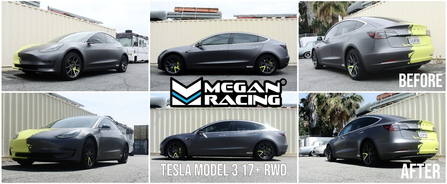 Megan Racing Lowering Springs for 2017+ Tesla Model 3 (RWD Only)