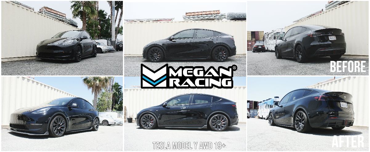 Megan Racing Lowering Springs for 2019+ Tesla Model Y AWD