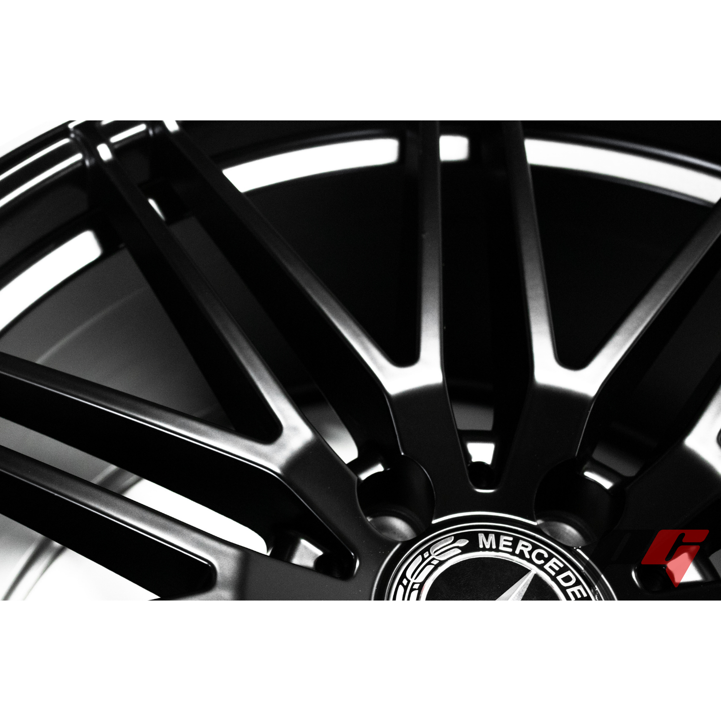 Mercedes Benz Wheels 20x8.5/20x9.5 5x112 Black Machined C E Class 250 280 300 350