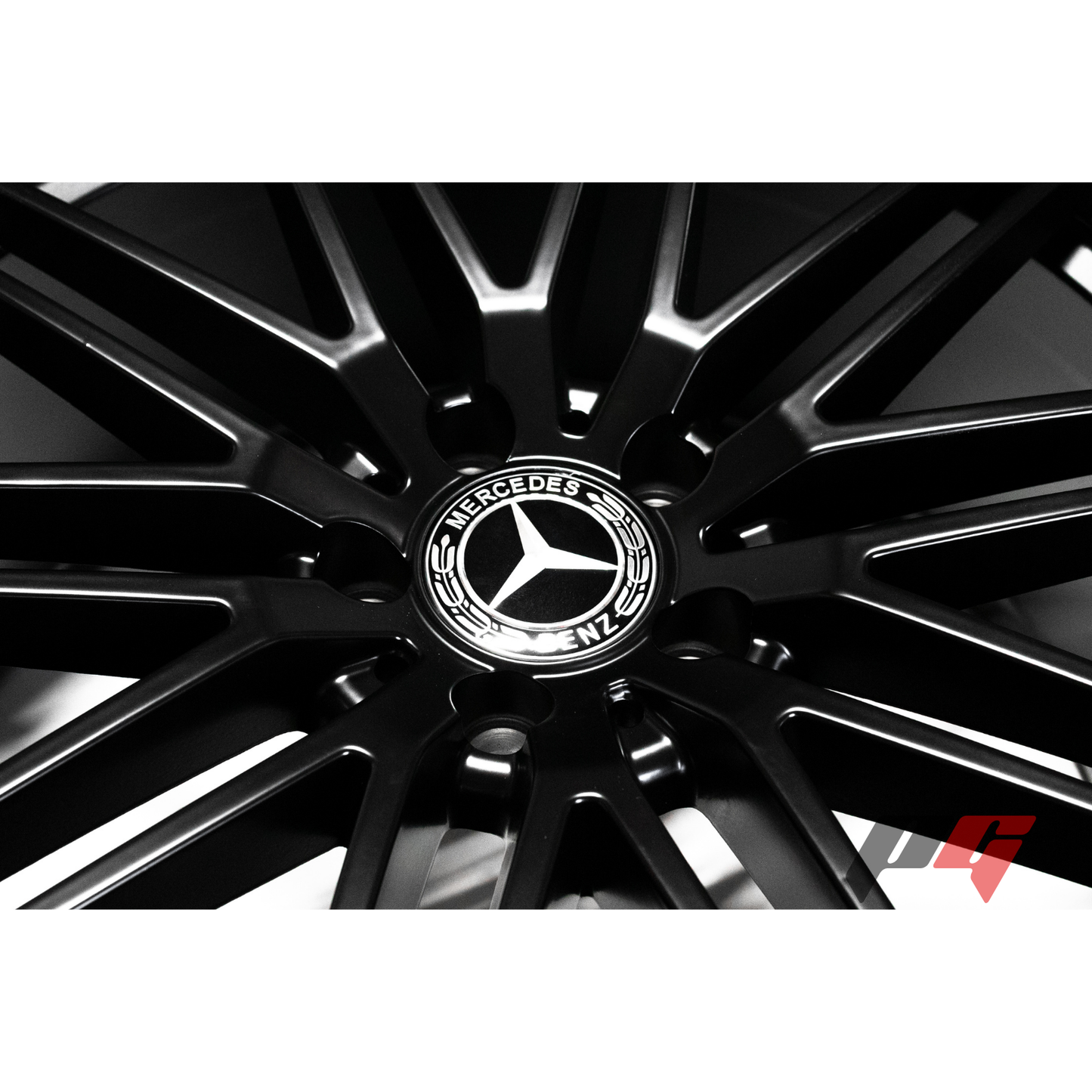 Mercedes Benz Wheels 20x8.5/20x9.5 5x112 Black Machined C E Class 250 280 300 350