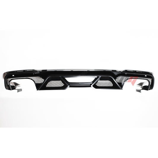 2015-2023 FORD Mustang To GT500 Style Rear Bumper Conversion Kit w/ Diffuser