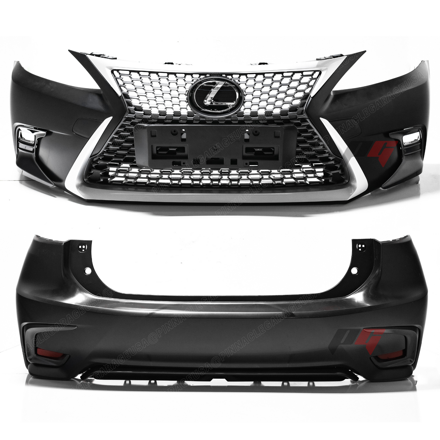 2011-2018 LEXUS CT200H to 2016+ F-Sport Style Front & Rear Bumper Conversion Kit w/ Fog Lights