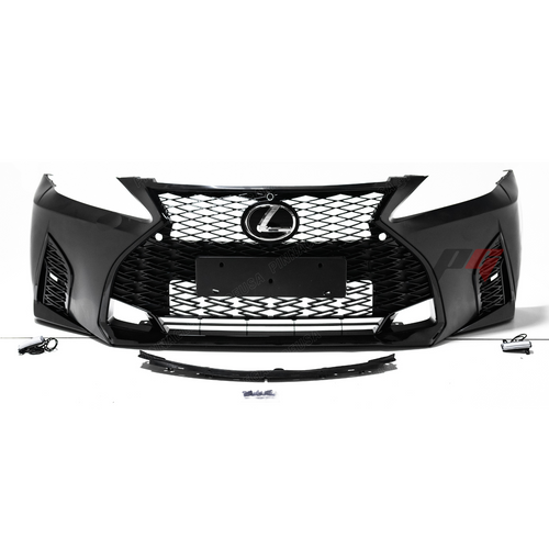 2006-2013 LEXUS IS250/ IS350 F-Sport 2IS to 4IS Front Bumper Conversion Kit w/ Fog Lights