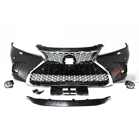 2006-2009 LEXUS ES350 To F-Sport Style Front Bumper Conversion Kit w/ Fog Lights