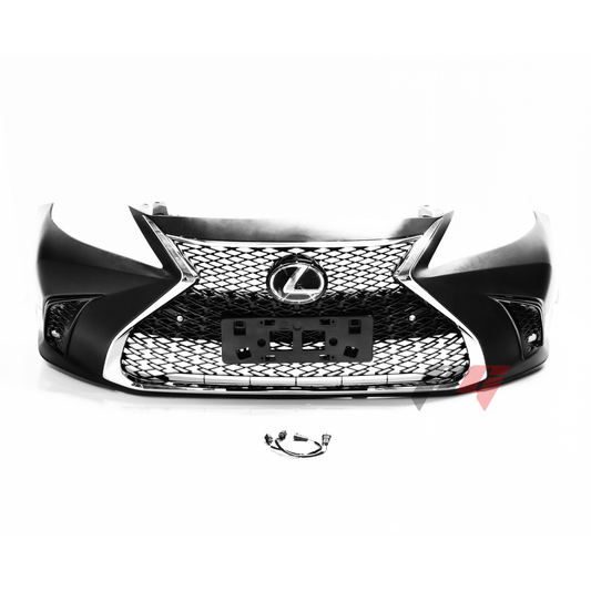 2013-2015 LEXUS ES350 ES300h F-Sport Style Front Bumper w/ Fog Lights Conversion Kit