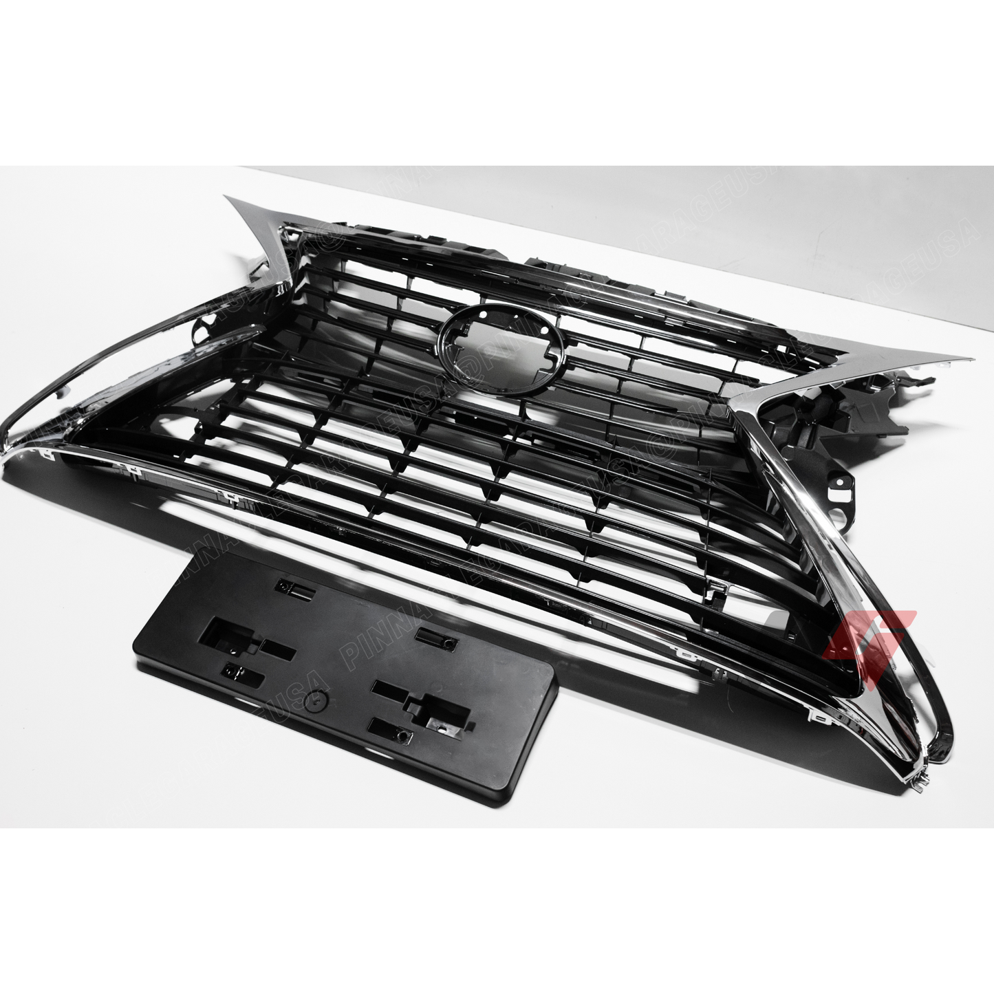 2016-2018 LEXUS ES350 ES300h OE Style Front Grille with Chrome Trim