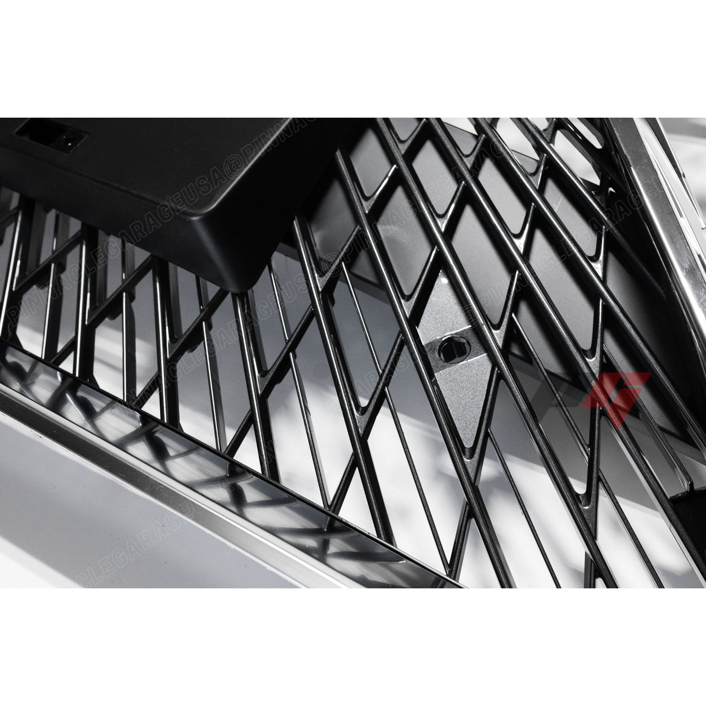 2016-2018 LEXUS ES350 ES300h LS Style Front Grille with Chrome Trim