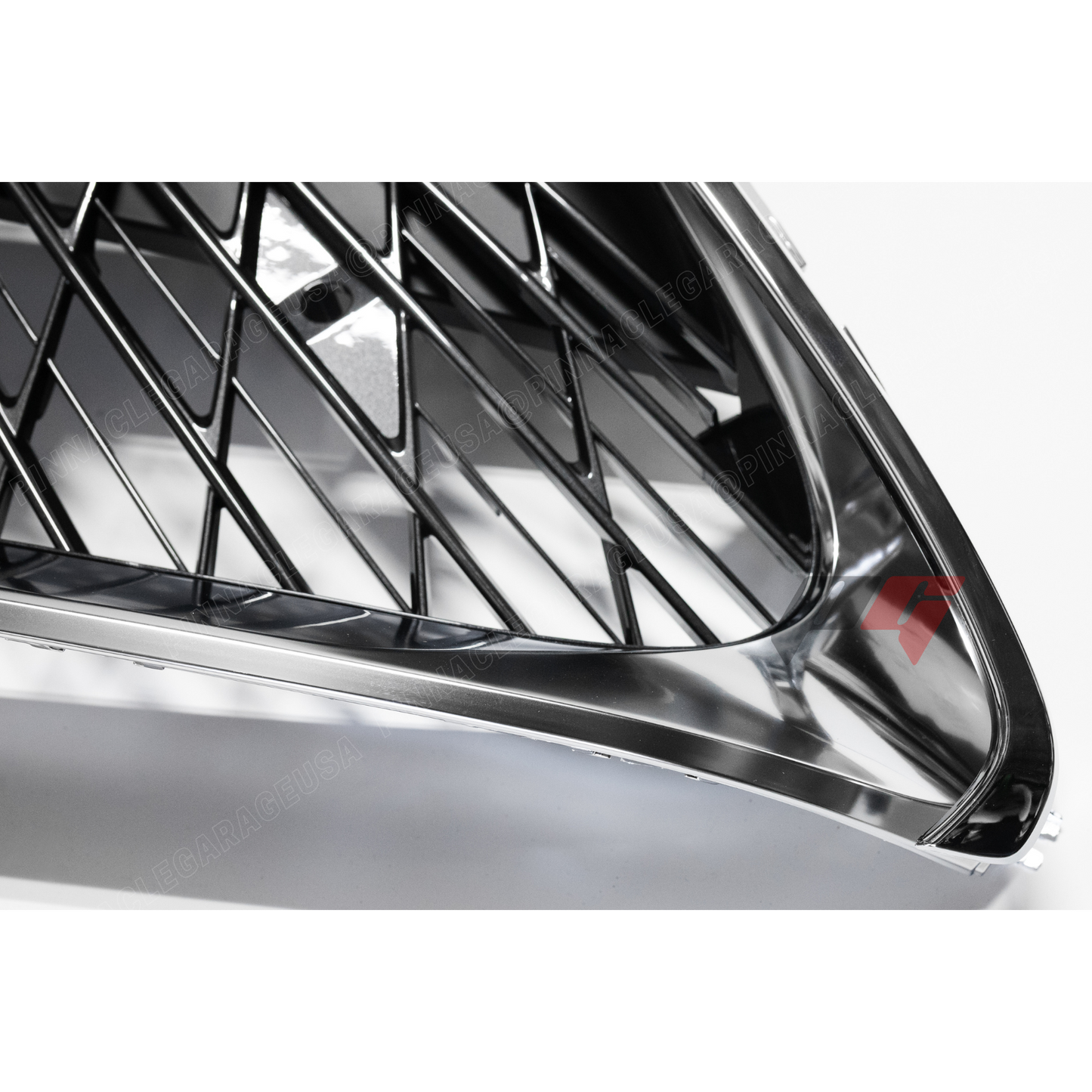 2016-2018 LEXUS ES350 ES300h LS Style Front Grille with Chrome Trim
