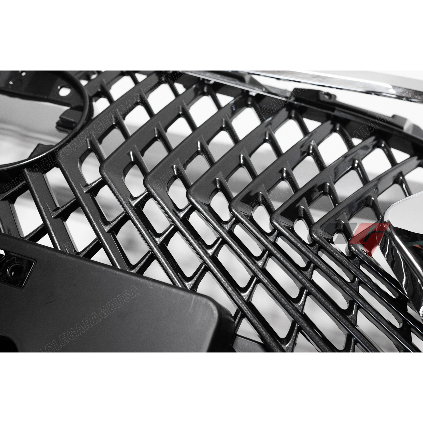 2016-2018 LEXUS ES350 ES300h LS Style Front Grille with Chrome Trim